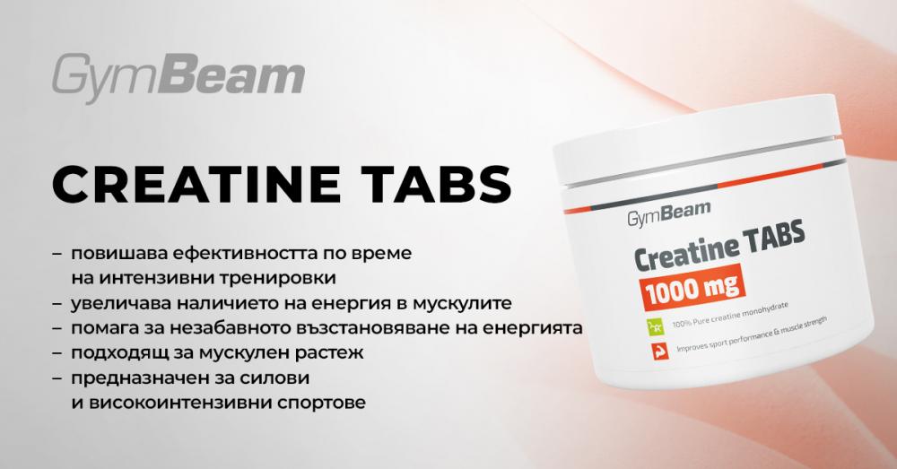 Creatine TABS 1000 mg - GymBeam