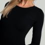 Дамска тениска с дълъг ръкав MERINO I Black - STRIX