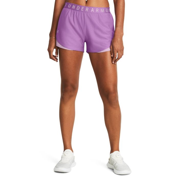 Дамски шорти Play Up Short 3.0 Purple - Under Armour