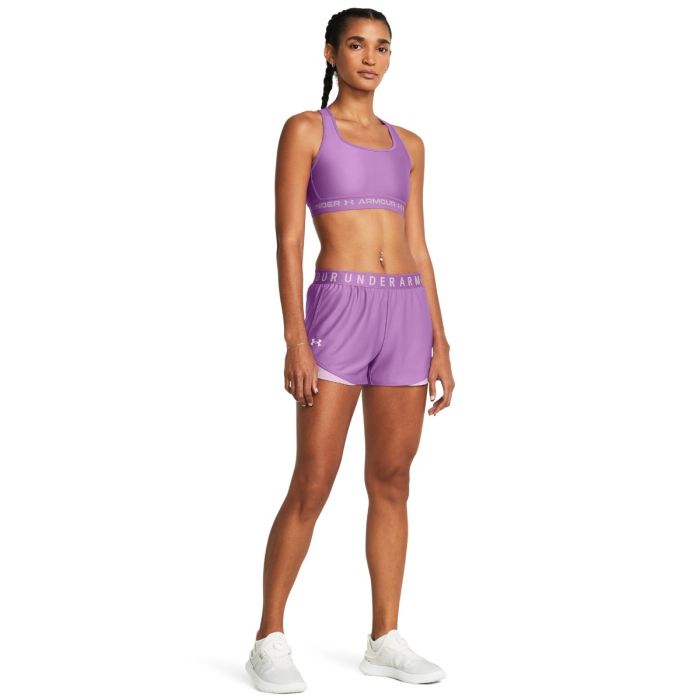 Дамски шорти Play Up Short 3.0 Purple - Under Armour