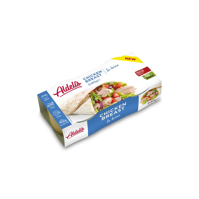 Пилешки гърди в саламура 2x80 g - Aldelis