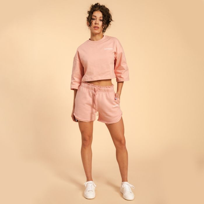 Дамска тениска Cropped Serenity Pink - BeastPink