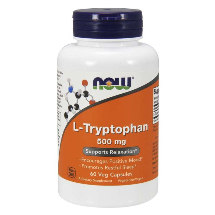 L-Триптофан 500 mg - NOW foods