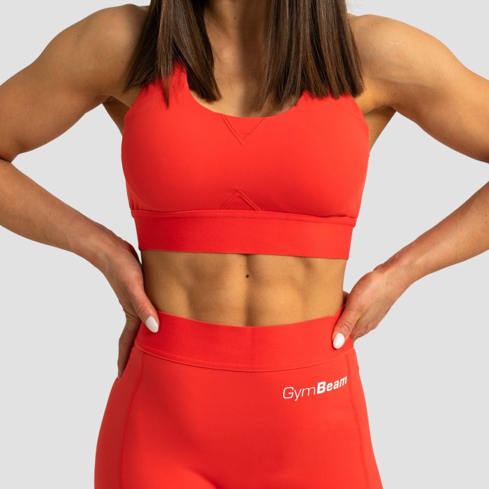 Спортен сутиен Limitless Hot Red  - GymBeam