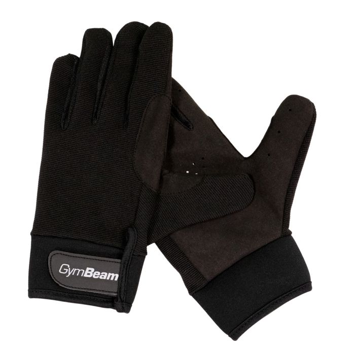 Ръкавици за фитнес Full Finger Fitness Gloves Black - GymBeam