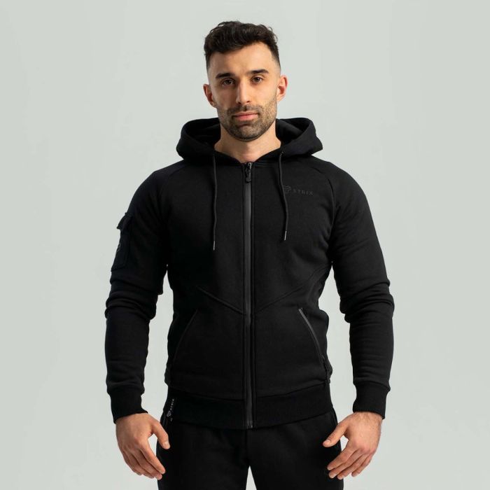 Суичър Nova Zip Up Black - STRIX