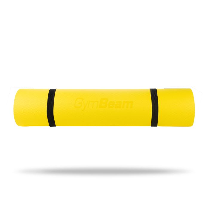 Постелка Dual Yoga Mat Grey/Yellow - GymBeam