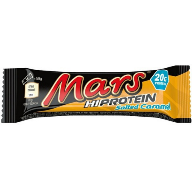 Протеиново блокче Mars Hi-Protein Salted Caramel - Mars