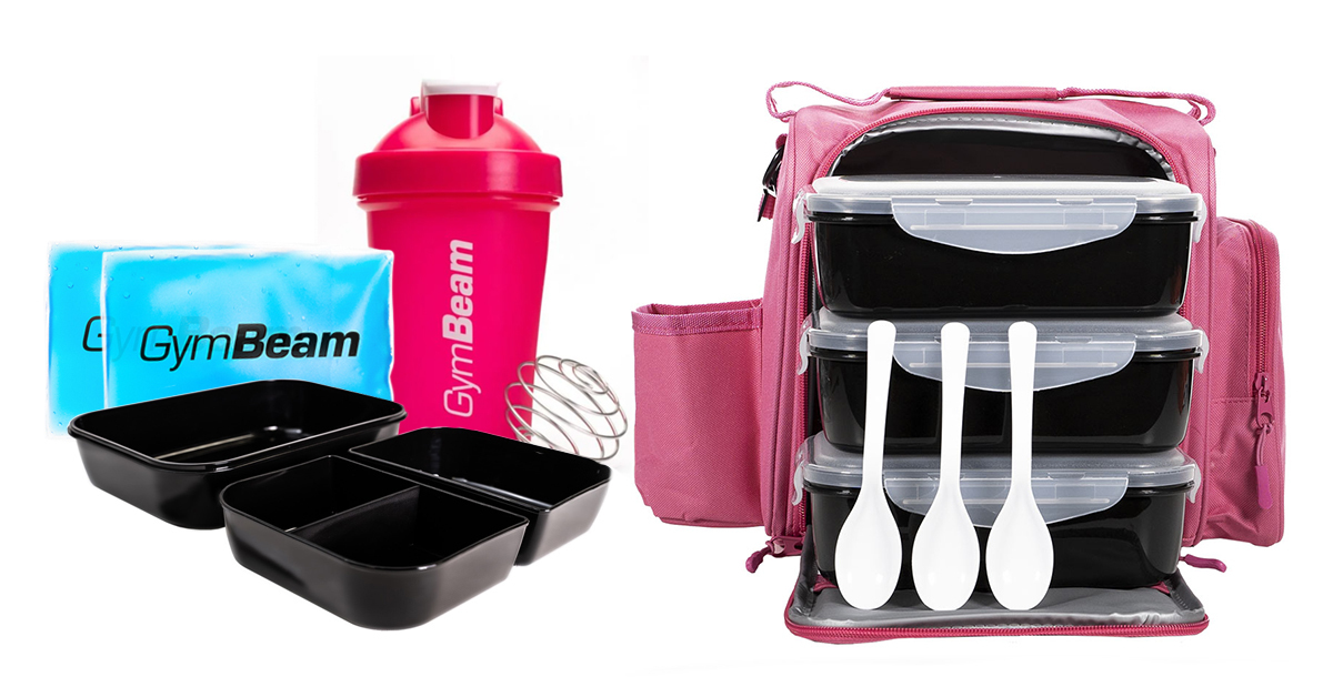 Чанта FIT Prep Pink Food Bag - GymBeam